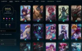 Conta Lol Main Riven 225 Skins (Riven, Mf E Fizz Prestigio)