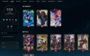 Conta Lol Main Riven 225 Skins (Riven, Mf E Fizz Prestigio)