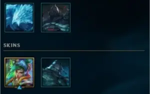 Conta Mestre nível 42, varios emotes e winrate positiva!