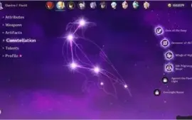 Genshin Impact - Conta AR48 com Diluc C1, Qiqi, Zhongli +++