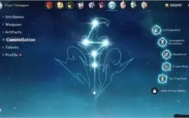 Genshin Impact - Conta AR48 com Diluc C1, Qiqi, Zhongli +++