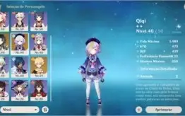 [AR34] XIAO 5* + QIQI 5* + ESPADÃO ORGULHO CELESTIAL 5*