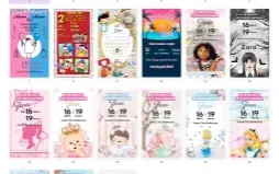 Pack Canva Convite Criativo Vol 4 - 20 Artes Editáveis