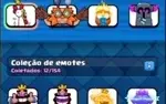 Clash royale Lv 10 13 lendarias 4300 trofeis