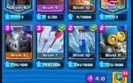 Clash royale Lv 10 13 lendarias 4300 trofeis