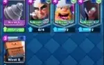 Clash royale Lv 10 13 lendarias 4300 trofeis