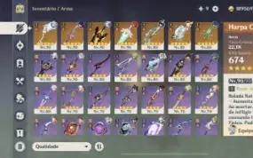 Ar58 4 arcontes 17 persongens 5 estrelas e armas