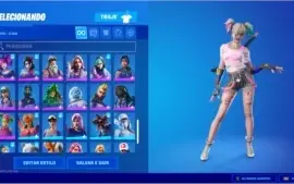 Conta de FORTNITE com o SALVE O MUNDO