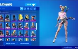 Conta de FORTNITE com o SALVE O MUNDO