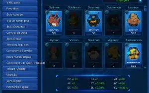 Conta LADMO OMEGAMON pra começar bem
