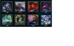 Conta Platina 4  SKINS PERMANTES NO ESPOLIO