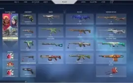 Conta de Valorant MUITAS SKINS!
