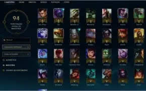 LVL 41/ 29 CHAMPS / 8 SKINS / [PRATA 3 S7][ UNRANKED S8]
