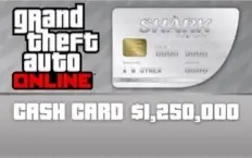 GTA Online: Great White Shark Cash Card - 1.250.000$ PC