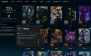 Conta league of Legends Full Acesso - 144 champs e 115 skins
