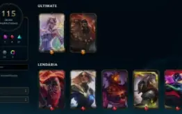 Conta league of Legends Full Acesso - 144 champs e 115 skins
