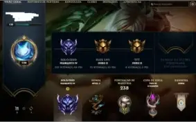 Conta lol D4 - 2020