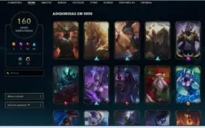 Conta lol D4 - 2020