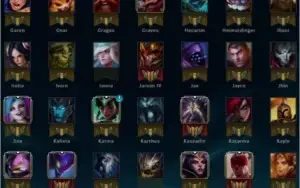 Conta lol OURO1 113 campeões 74 skins 10 paginas de runa