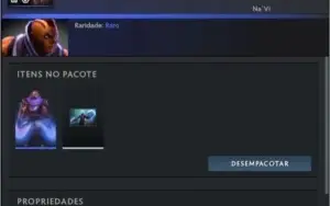 Skim personagem Dota 2 Anti-mage (Caçador de Bruxas)