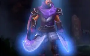 Skim personagem Dota 2 Anti-mage (Caçador de Bruxas)