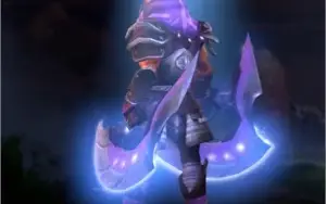 Skim personagem Dota 2 Anti-mage (Caçador de Bruxas)