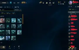 Conta de League of Legends à venda – Nível 698 - 274 Skins