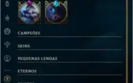 Conta de Lol Plat 4