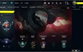 Conta de Lol Plat 4