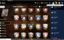 Conta Epic Seven End Game c/ 11Mls