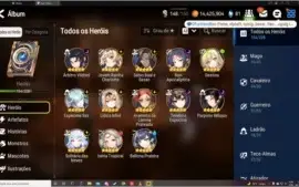 Conta Epic Seven End Game c/ 11Mls