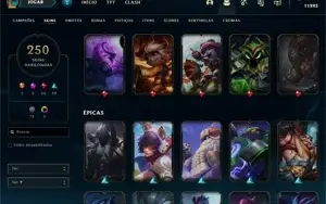 Conta main suporte a venda.