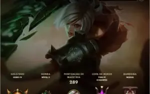 Conta level 117 com Rammus Rei e 58 skins, Elo: Ouro 4