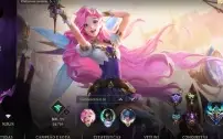 Vendo conta main Seraphine + elo mestre e outras skins
