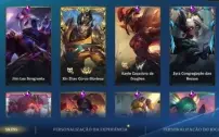 Vendo conta main Seraphine + elo mestre e outras skins