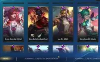 Vendo conta main Seraphine + elo mestre e outras skins