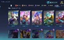 Conta mobile legends lv 49 muitas skin e heróis