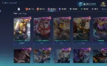 Conta mobile legends lv 49 muitas skin e heróis