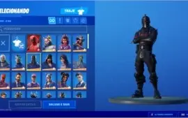 Fortnite Season 1 - Ikonik - Tubarao Mako - Cavaleiro Negro