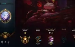 Conta Gold IV LVL 105