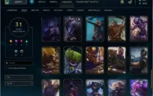 Conta GOLD SKINS (ULTIMATE, VITORIOSAS E MAIS) LV 117