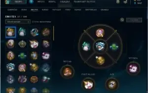 Conta GOLD SKINS (ULTIMATE, VITORIOSAS E MAIS) LV 117