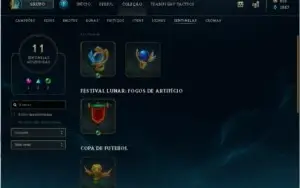 Conta GOLD SKINS (ULTIMATE, VITORIOSAS E MAIS) LV 117