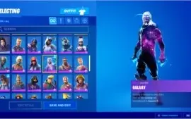 Conta Fortnite Season 2, Galaxy, Ikonik