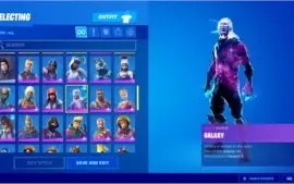 Conta Fortnite Season 2, Galaxy, Ikonik