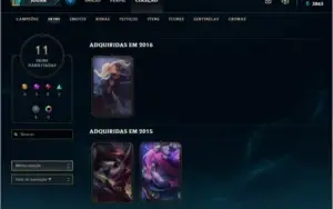 conta lol smurf diamante 4