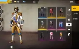 CONTA DE FREE FIRE  ALOK NÍVEL MÁXIMO +CUBO Mágico