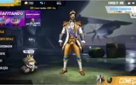CONTA DE FREE FIRE  ALOK NÍVEL MÁXIMO +CUBO Mágico