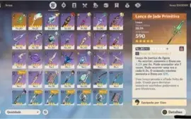 CONTA AR55 XIAO(JADE)+ZHONGLI+VENTI+KLEE+DILUC+KEQING