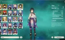 CONTA AR55 XIAO(JADE)+ZHONGLI+VENTI+KLEE+DILUC+KEQING